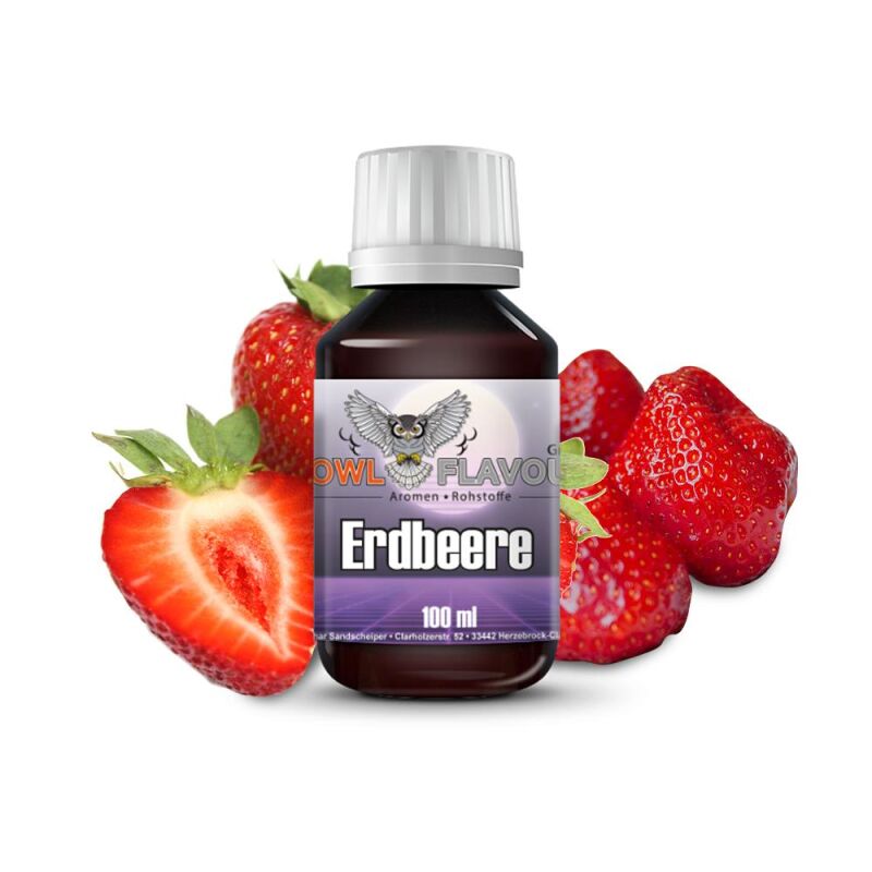 Erdbeere 100 ml Aroma OWL Angebotsaroma