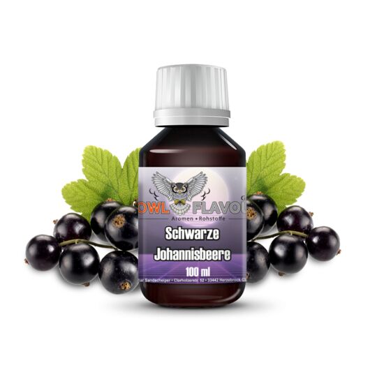 Schwarze Johannisbeere 100 ml Aroma OWL Angebotsaroma