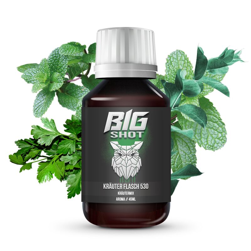 Big Shot - Kräuter Flasch 530 50ml in 500 ml mit Banderole