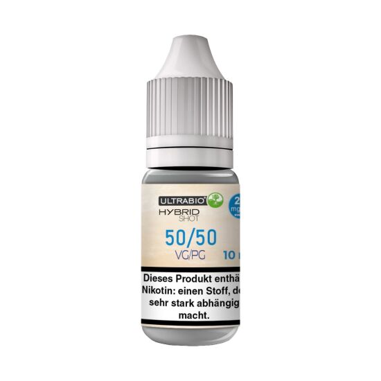 Ultrabio - Hybridshot 10 ml 50/50 20mg mit Banderole