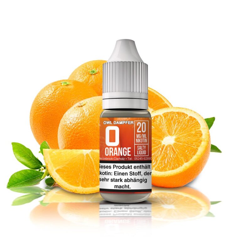 OWL Liquid Nikotinsalzliquid O 10 ml Orange