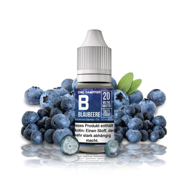 OWL Nikotinsalz Liquid BB - Blaubeere