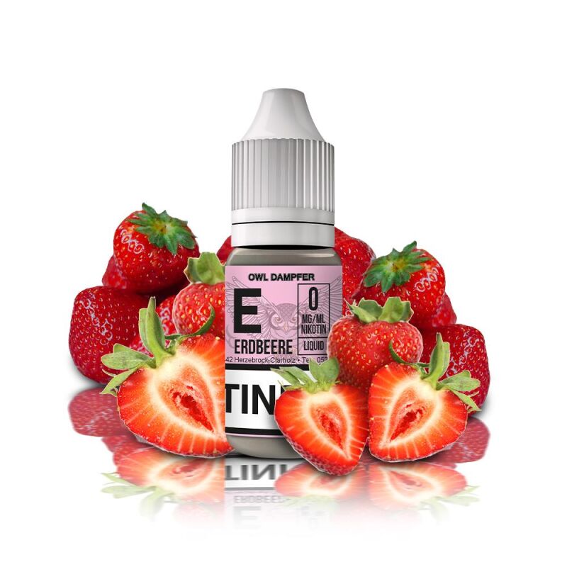OWL Liquid Erdbeere Nikotinliquid 10 ml
