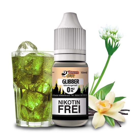Liquid Waldmeister Vanille Menthol - Urban Juice Glibber