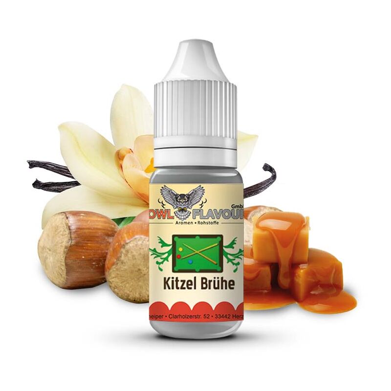 Vanille Karamell Nuss Aroma OWL Kitzelbrühe 10 ml