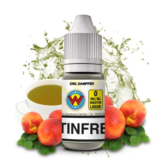 OWL Nikotinliquid Allday W Pfirsich Gr&uuml;ner Tee...