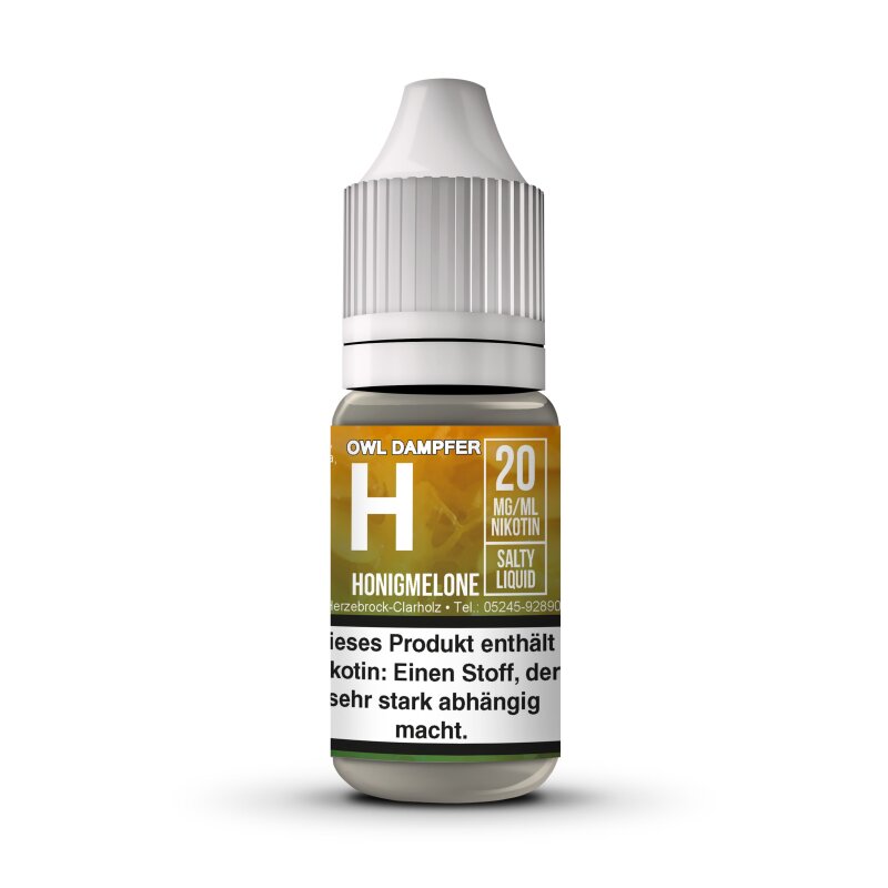 Owl Nikotinsalz Liquid H 12 mg 10 ml Honigmelone