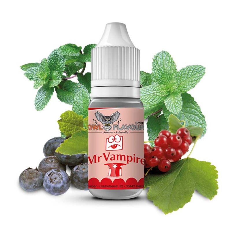 OWL Aroma Mr.Vampire Blaubeer Johannisbeer Menthol Geschmack
