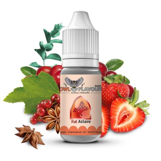 Rote Beeren Anis Eukalyptus Menthol Aroma OWL Rat Astaire