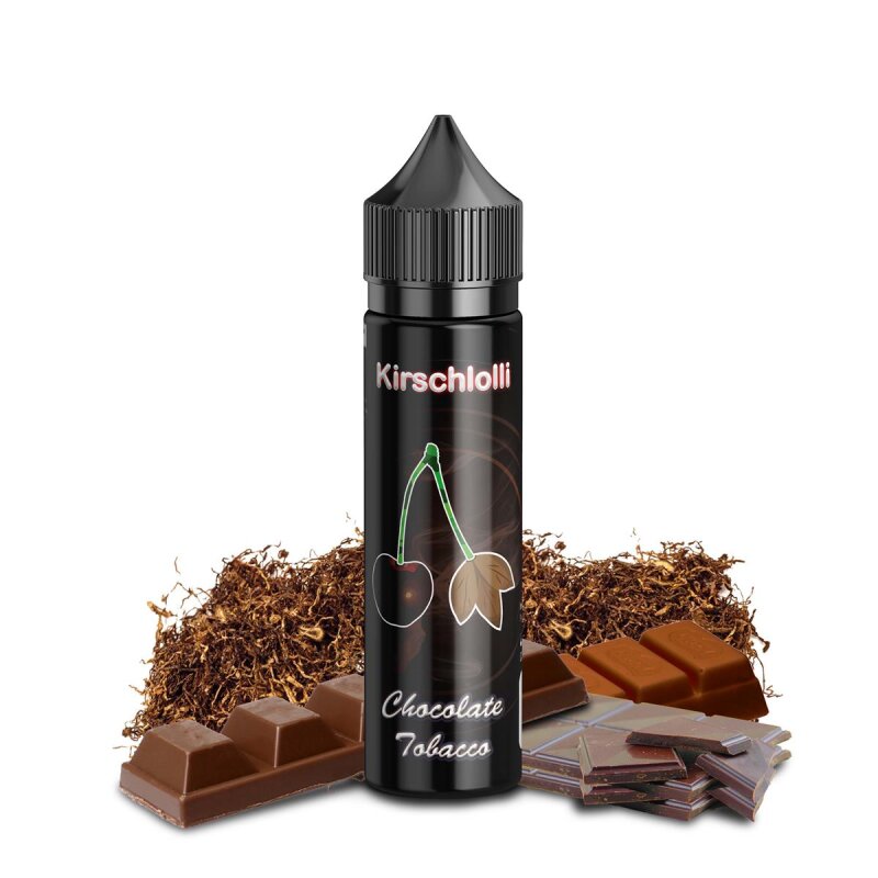 Kirschlolli - Chocolate Tobacco 5 ml Aroma 60ml Flasche Longfill