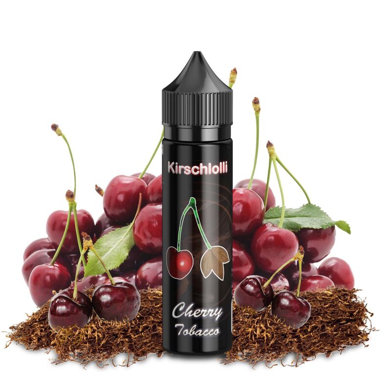 Kirschlolli - Cherry Tobacco 5 ml Aroma 60ml Flasche Longfill