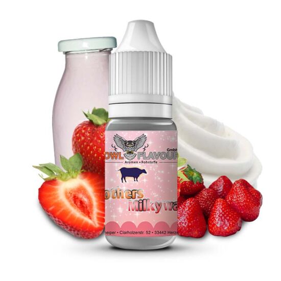Aroma Erdbeermilchshake - OWL Mothers Milk 86 10 ml