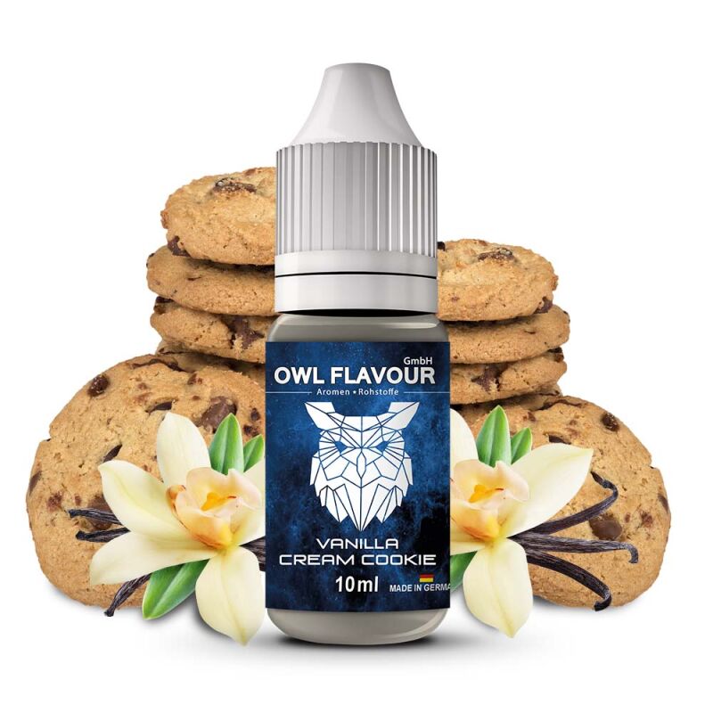 OWL Aroma Vanilla Cream Cookie Vanillecréme Keks Geschmack 100 ml