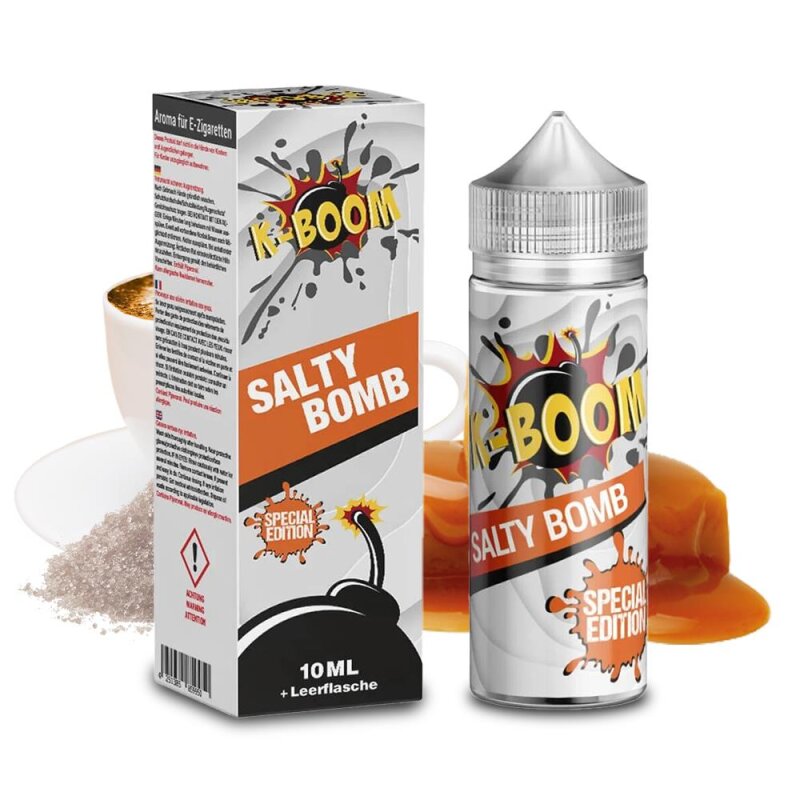 K-Boom - Salty Bomb Aroma 10ml Bottle in Bottle