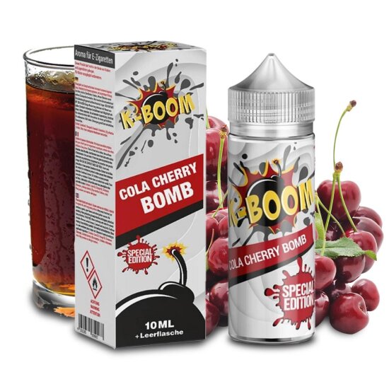 K-Boom - Cola Cherry Bomb Aroma 10ml Bottle in Bottle