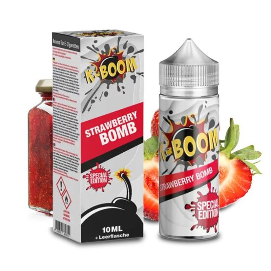 Erdbeermarmelade Aroma Longfill | K-Boom Strawberry Bomb...