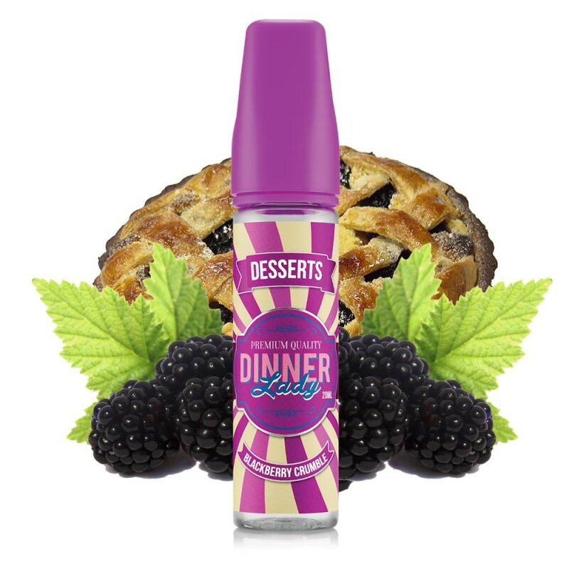 Dinner Lady Aroma - Blackberry Crumble Longfill 20ml