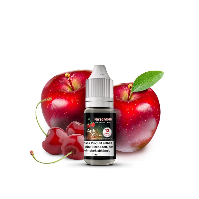 Kirschlolli - Apfel Kirsch Salzliquid mit Banderole