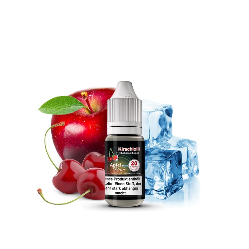 Liquid Apfel Kirsch on Ice Aroma - Kirschlolli 20 mg 10 ml