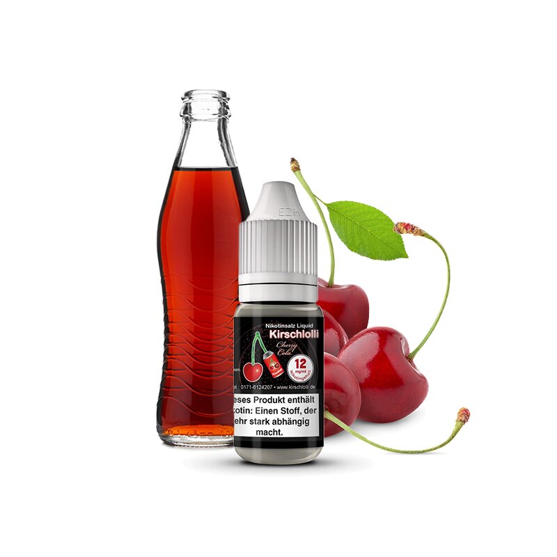 Kirschlolli - Cherry Cola Nikotinsalzliquid mit Banderole