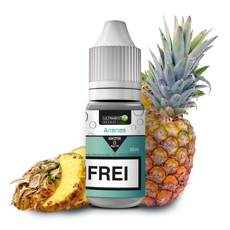 Ananas Nikotinliquid - ULTRABIO 10 ml