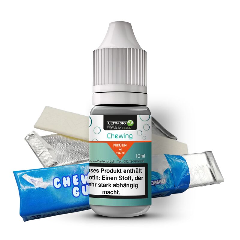 Ultrabio E-Liquid Chewing 10 ml 9 mg Nikotin