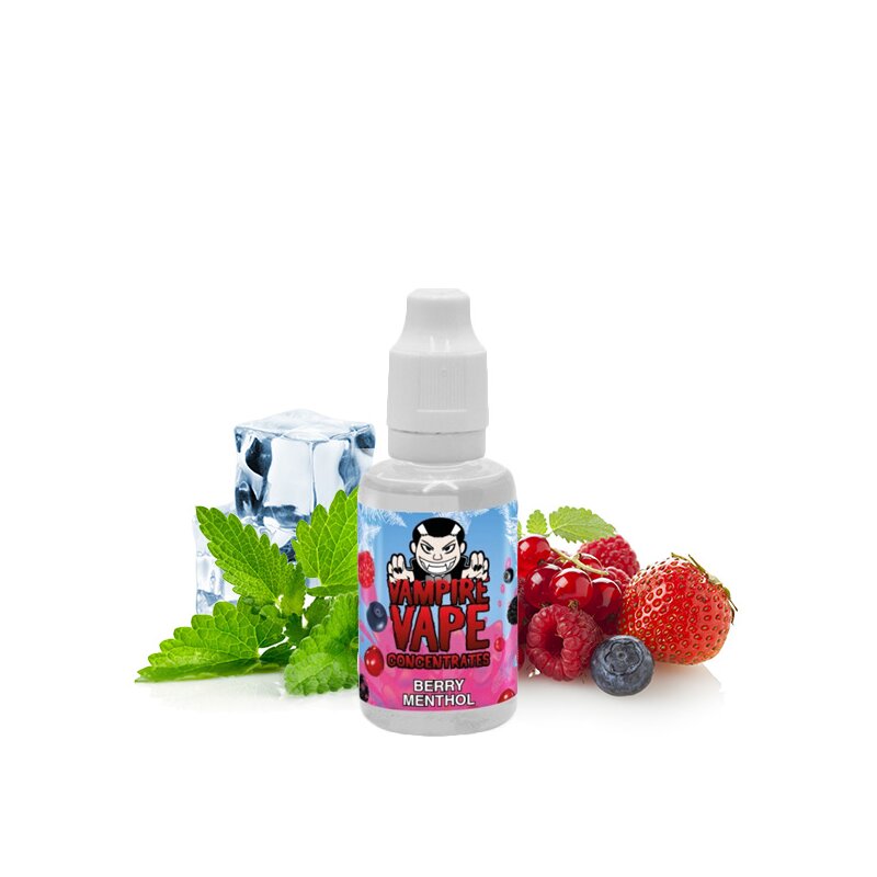 Vampire Vape - Berry Menthol 30 ml Aroma mit Banderole