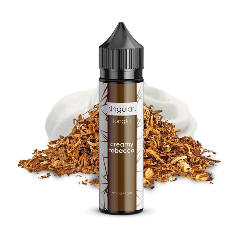 Ultrabio - Singular Longfill 15ml Creamy Tobacco mit Banderole