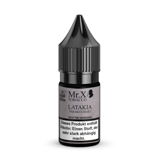 Aroma Latakia Tabak - Mr. X Tobacco L 10 ml Refill