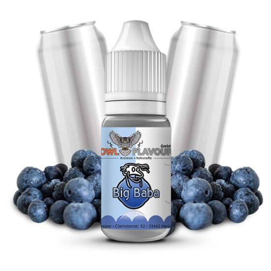 OWL Aroma Big Baba Energydrink Blaubeer Geschmack
