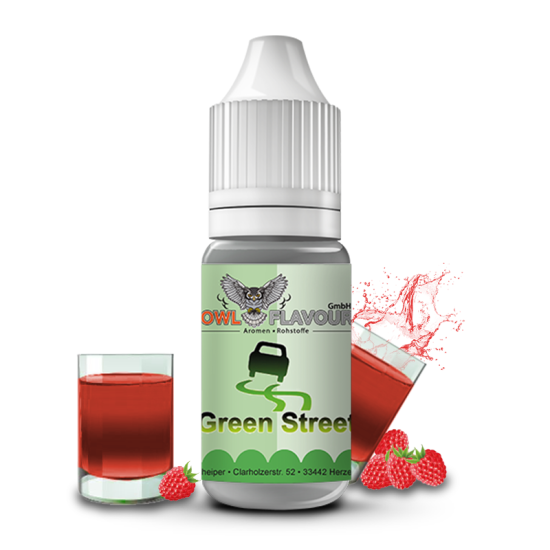 Himbeer Ananas Aroma OWL Green Street