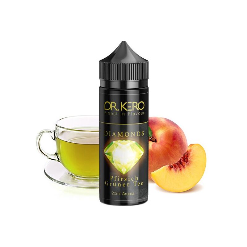 Dr. Kero - Diamonds - Pfirsich Grüner Tee Aroma 20ml
