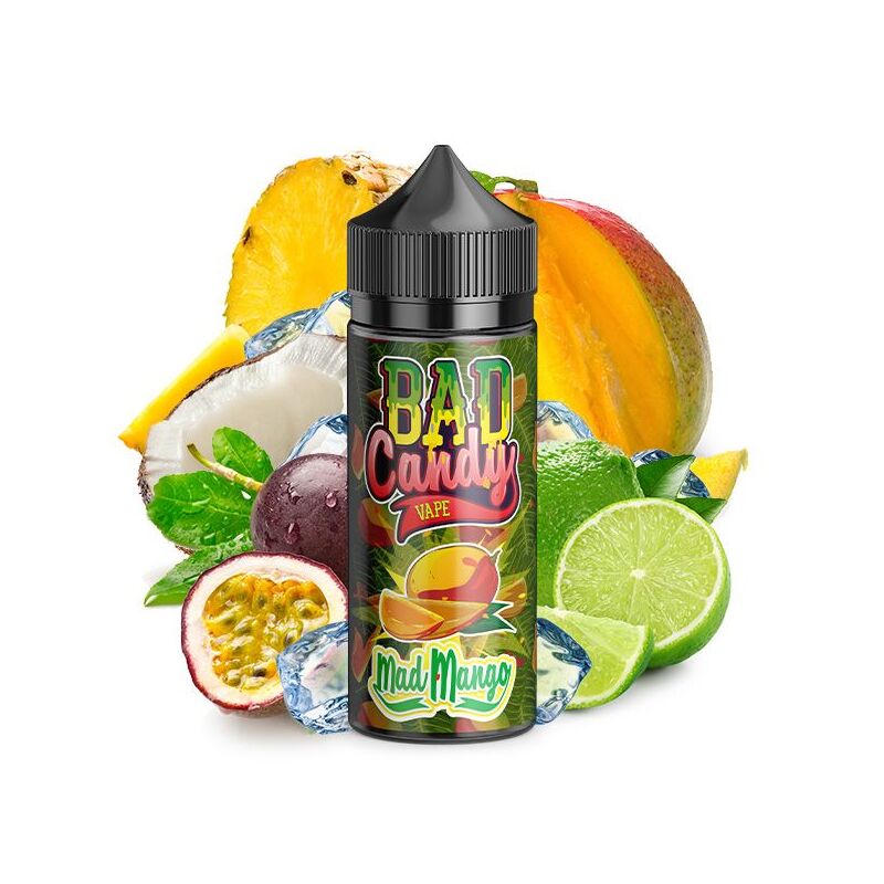 Aroma Mango Maracuja Kokos Ananas Longfill - Bad Candy Mad Mango 10 ml