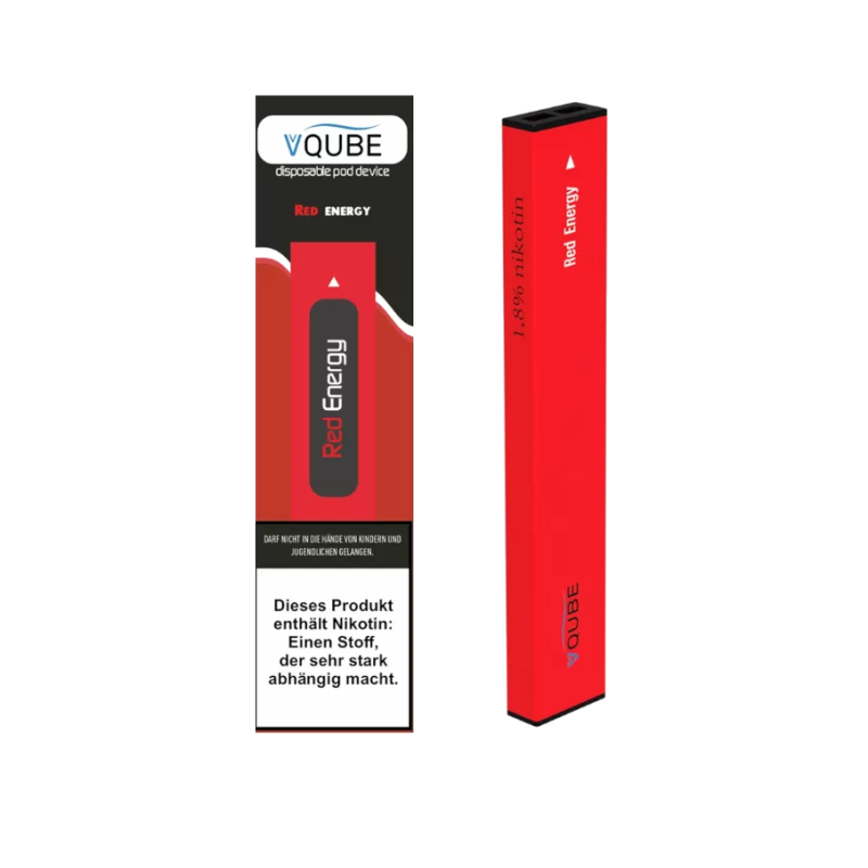 VQUBE - Red Energy 18 mg