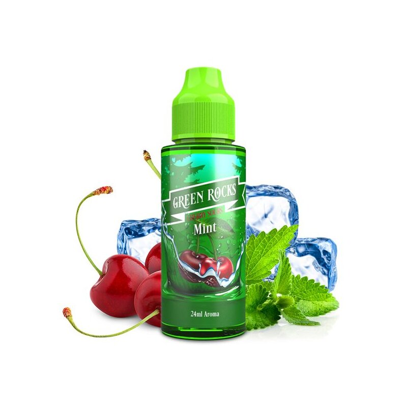 Green Rocks - Cherry Sours 24ml Aroma mit Banderole