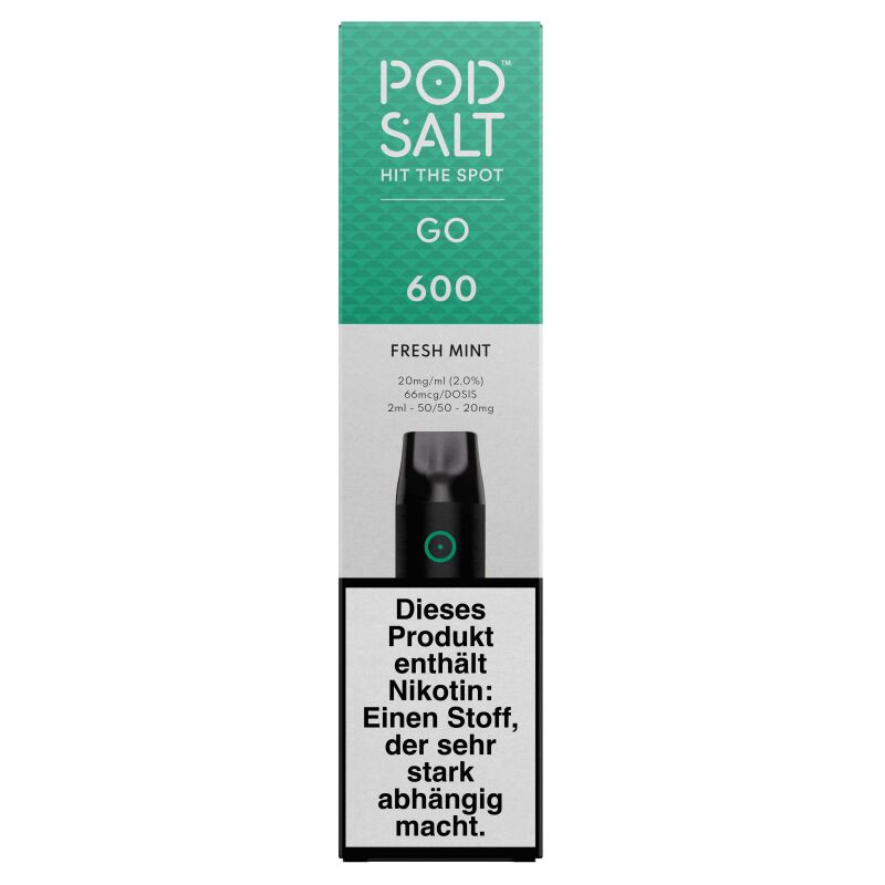 Pod Salt Go 600 - Fresh Mint 20mg