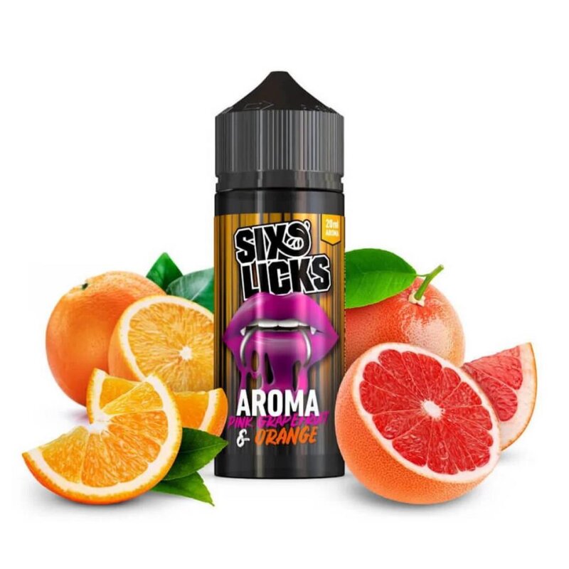 Six Licks - Pink Grapefruit Orange 20ml Aroma