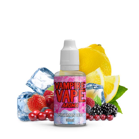 Beeren Zitrone Ice Aroma | Vampire Vape Pinkman Ice 30 ml