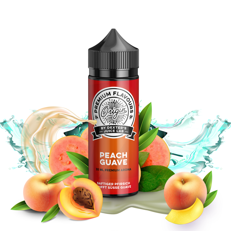 Dexter´s Juice Lab Origin - Peach Guave Aroma 30 ml mit Banderole