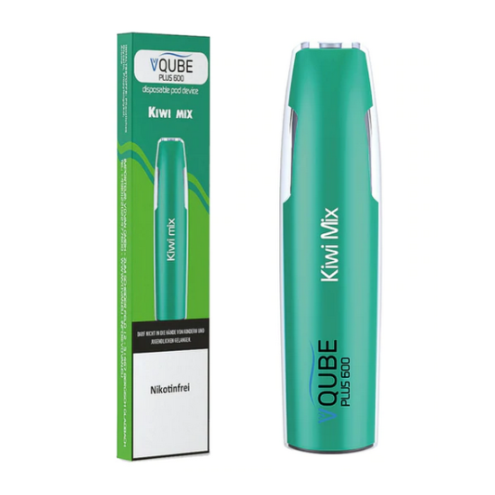 VQUBE plus600 Einweg E-Zigarette - Kiwi Mix