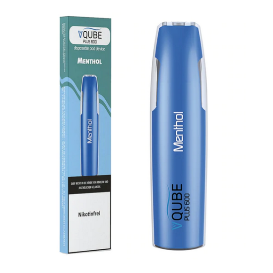 VQUBE plus600 Einweg E-Zigarette - Menthol