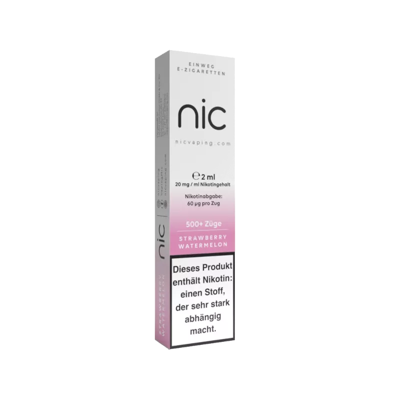 Nic Einweg E-Zigarette - Strawberry Watermelon 20mg