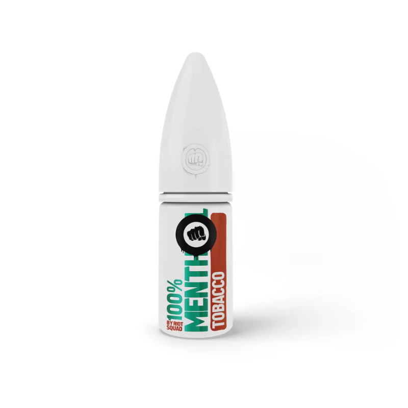 Riot Salt - Hybrid - 100% Menthol Tobacco 10 ml 20mg mit Banderole