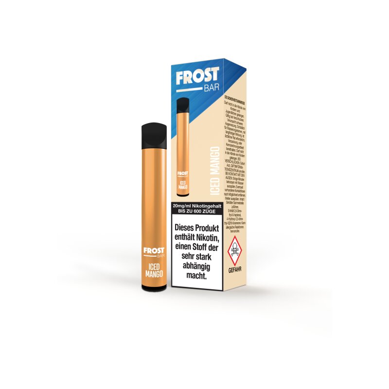 Dr. Frost - Frost Bar Einweg E-Zigarette Iced Mango 20mg