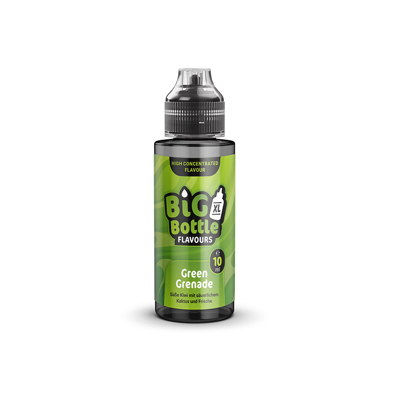 Big Bottle - Aroma Green Grenade 10ml mit Banderole
