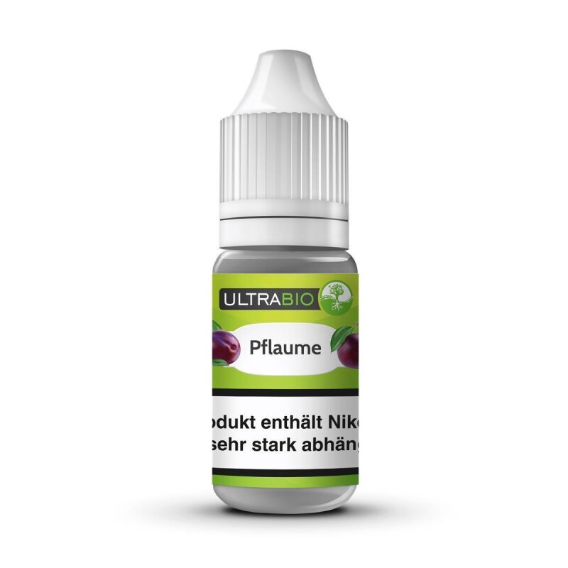 Ultrabio E-Liquid Pflaume 10 ml mit Banderole