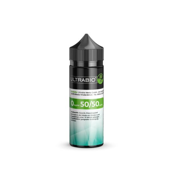 Ultrabio Base 50VG/50PG 100 ml in 120 ml Flasche