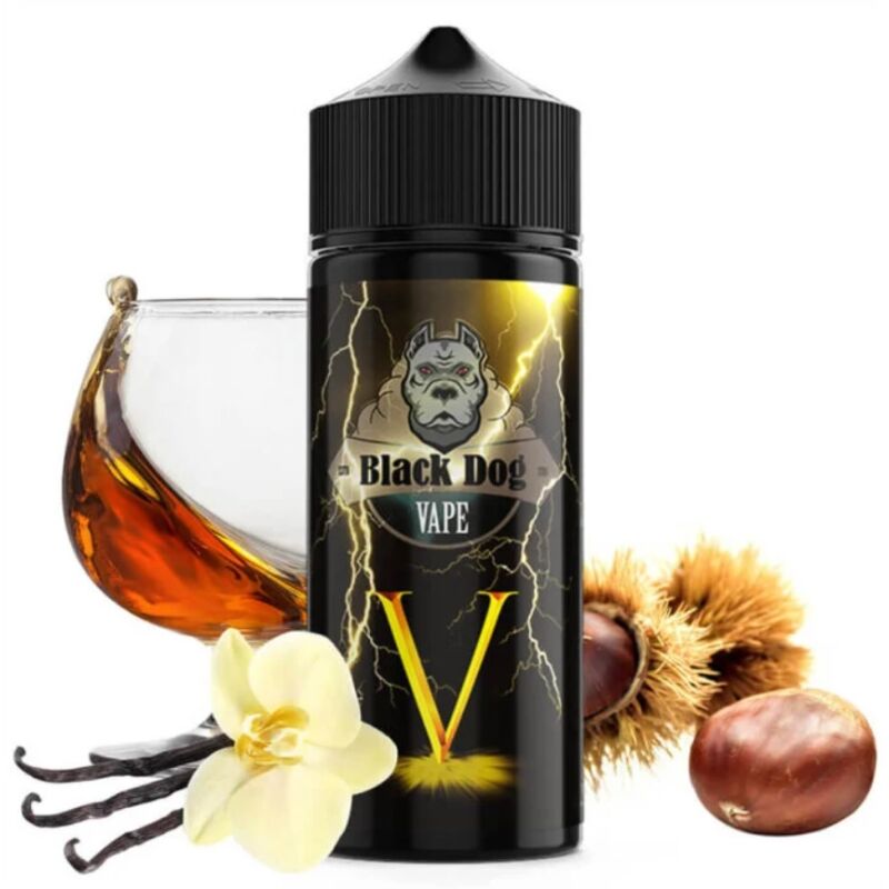 Black Dog 5 Longfill 20 ml Vanille Marone Rum Geschmack