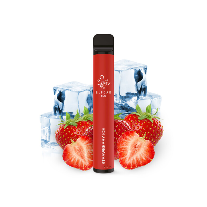 Elfbar 600 Strawberry Ice Einweg E-Zigarette 20 mg