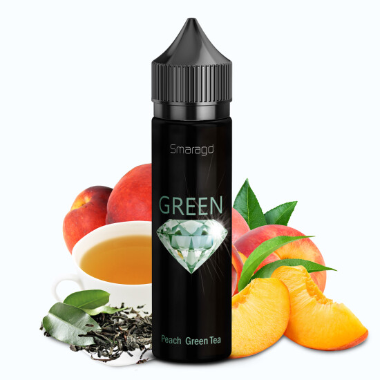 Pfirsich Grüner Tee Aroma Longfill | Smaragd 5 ml